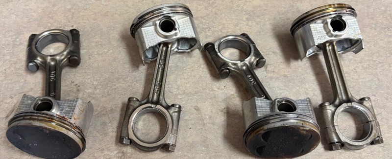 2001 Suzuki GSF1200 GSF 1200 Bandit Engine Pistons Connecting Rods 2002 2003 Z5