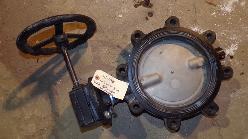 Milwauke M1 324 V AU 38033-UA-C46 8" Butterfly Valve Assembly *FREE SHIPPING*