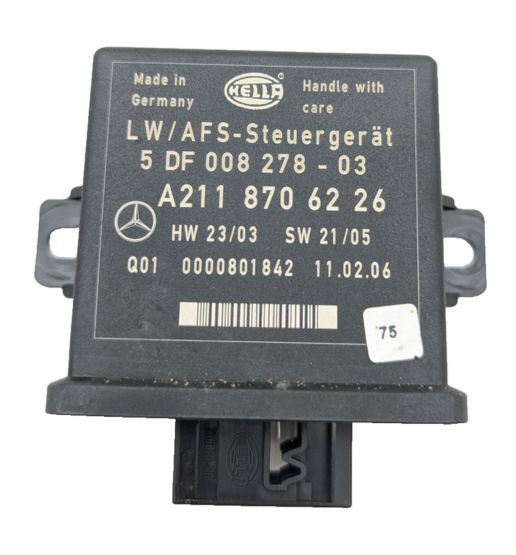 05-12 Mercedes W164 ML63 AMG CLK350 E350 Headlight Control Module 2118708726 OEM