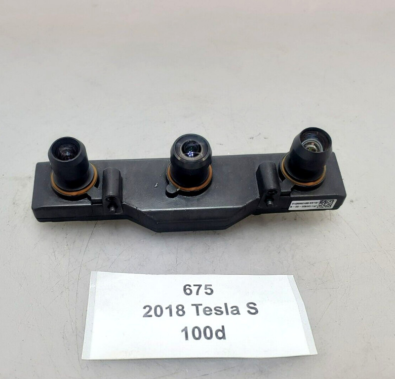 ✅ 2017-2020 OEM Tesla Model S Front View Assist Autopilot Triple Camera