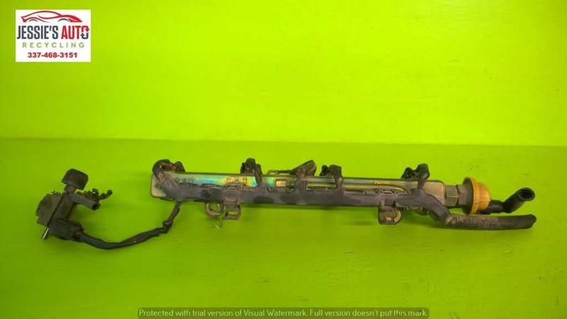 02 03 04 ACURA RSX 2.0L AT HATCHBACK FUEL INJECTORS RAIL HARNESS OEM 2098-44