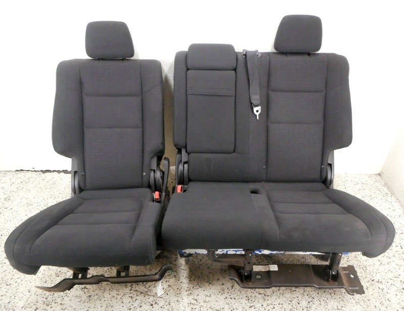 13 Jeep Grand Cherokee Rear Left Right Upper Back Lower Bottom Seat Set OEM