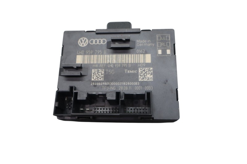 11-13 Volkswagen VW Touareg Rear Left Driver Side Door Control Module Unit Oem