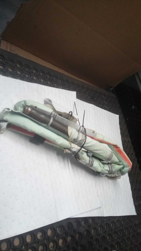 2016 Jeep Grand Cherokee Curtain Air Bag Right Blue 107K Miles OEM Used
