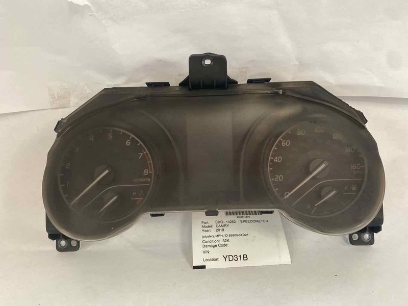 Speedometer TOYOTA CAMRY 19 20