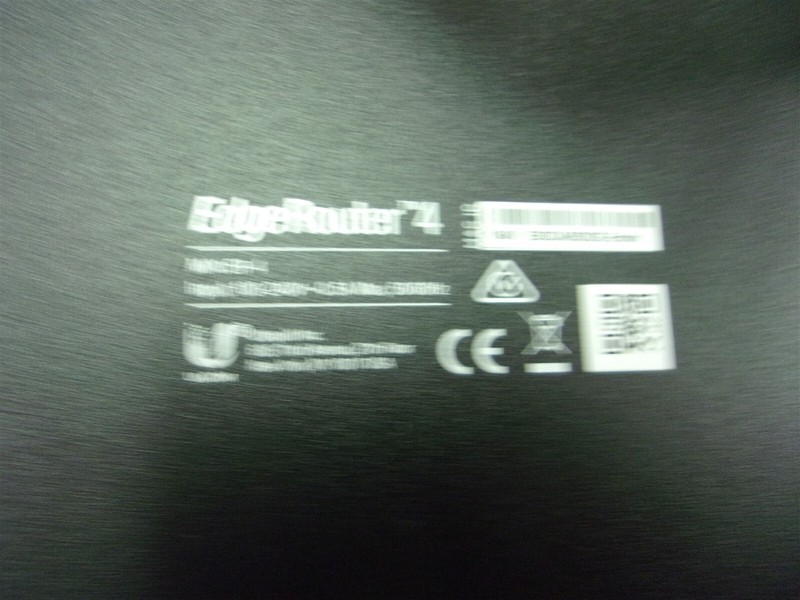 U/EdgeRouter 4 ER-4 Input 100-240V *FREE SHIPPING*