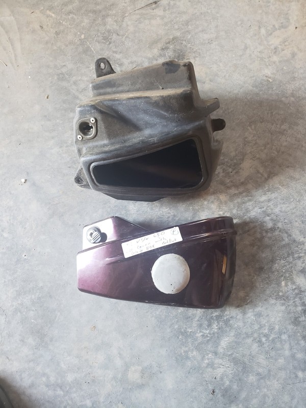 1998-2003 Yamaha VStar 650 XVS650 Classic Side Cover Fairing Purple with box