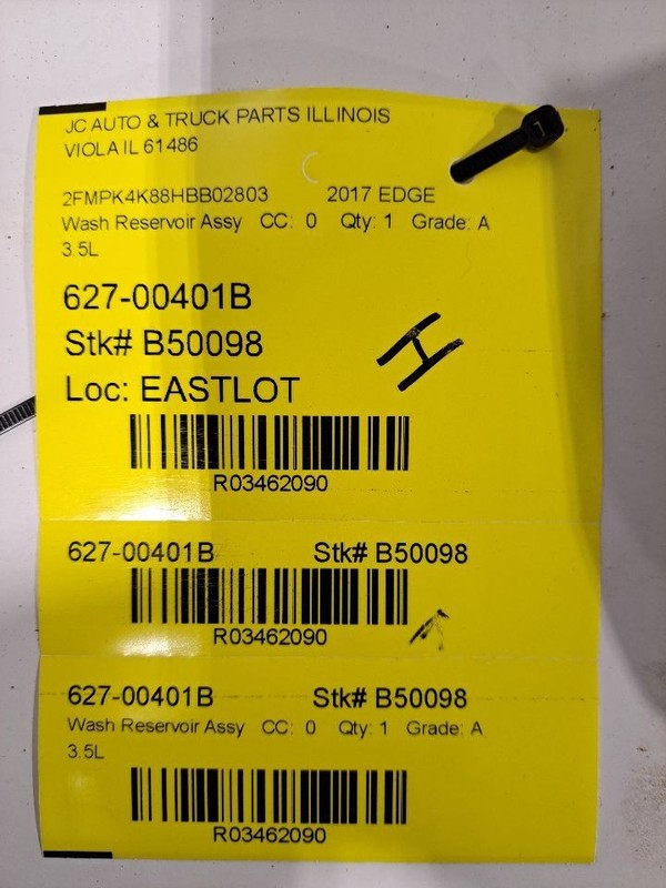 Wash Reservoir Fits 16-23 EDGE 3462090