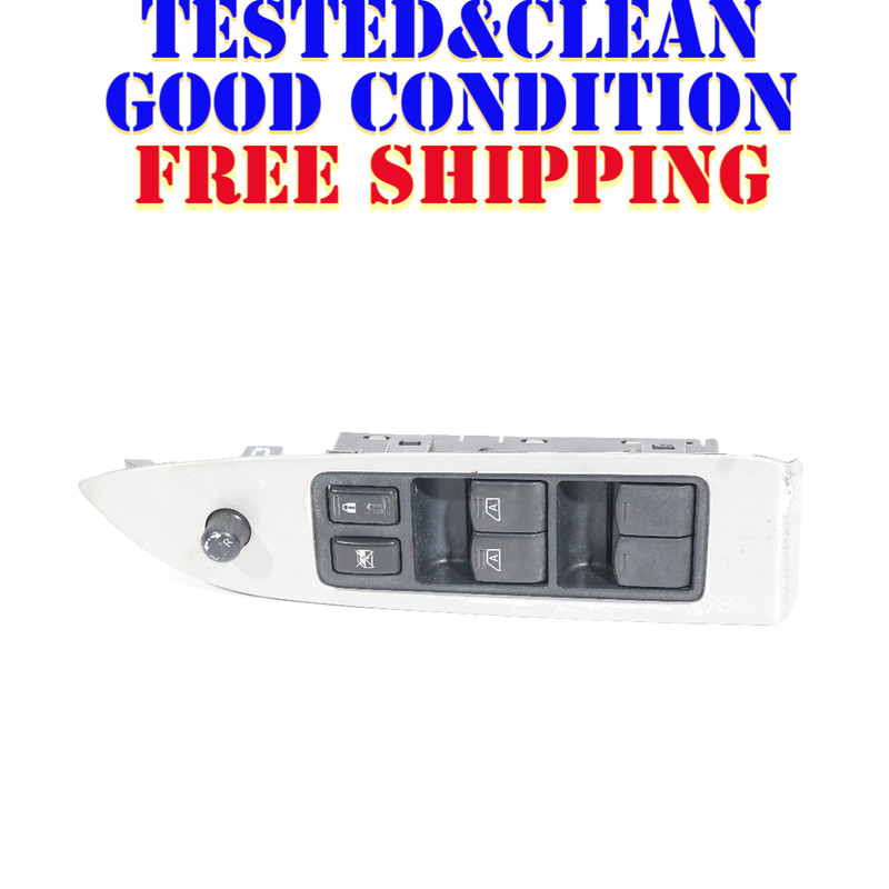 2009 - 2014 NISSAN MURANO Z51 LEFT DRIVER POWER WINDOW MASTER SWITCH SWITCHOEM
