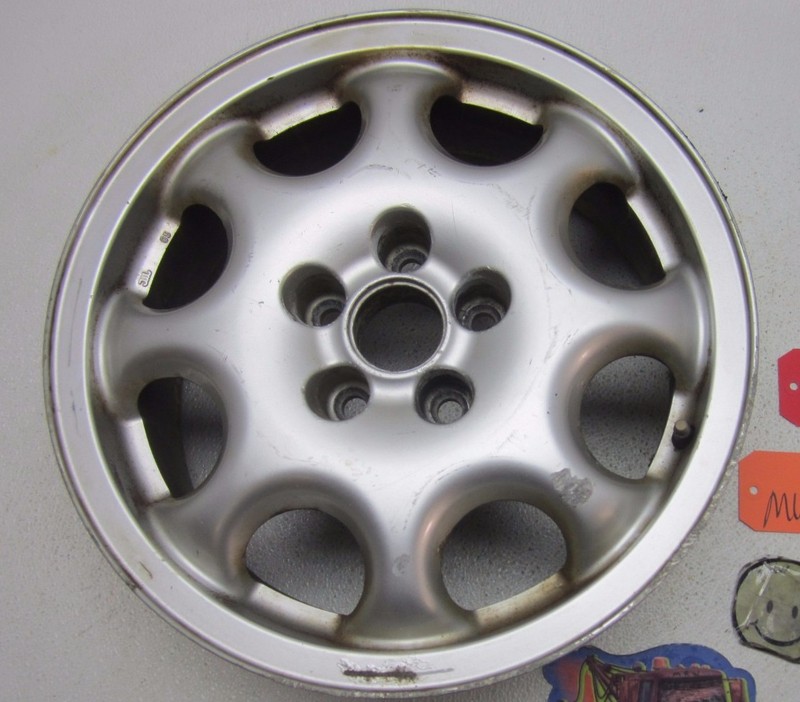 WHEEL 15X6 INCH 15 x 6 ALUMINUM RIM 8 SPOKE SPARE VOLKSWAGEN for 95 96 97 PASSAT