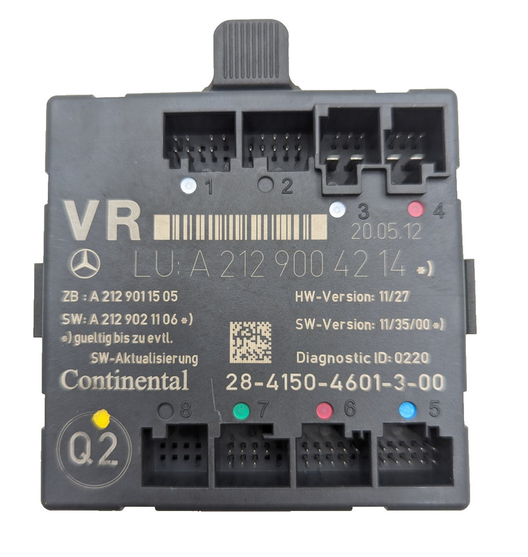 08-18 Mercedes W212 E400 C63 Front Right Side Door Control Module 2129004214 OEM