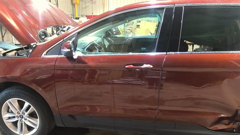 Driver Front Door Tempered Glass Fits 15-24 EDGE 3609603