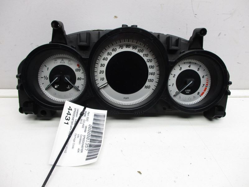 SPEEDOMETER MPH RWD SPORT PCKG 40K FITS 13 MERCEDES BENZ C-CLASS C220 23471