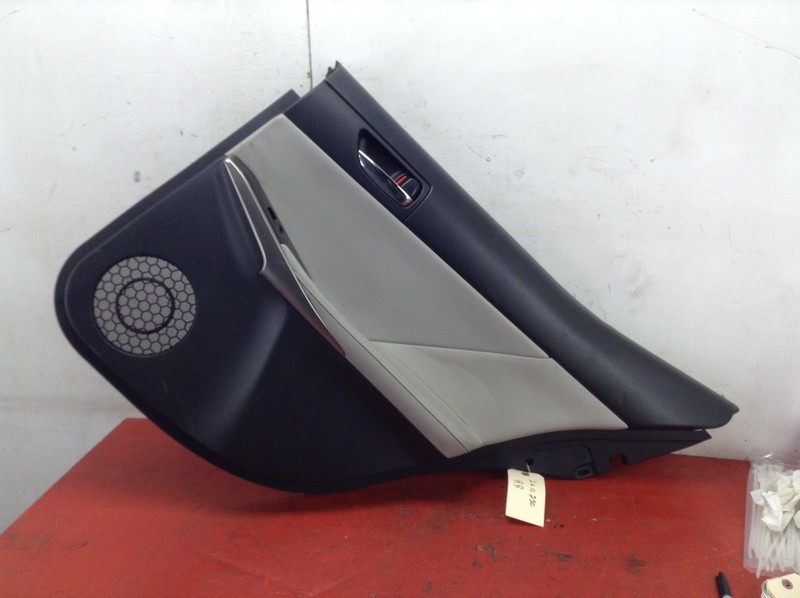 14-15 LEXUS IS250 REAR RIGHT PASSENGER SIDE INTERIOR DOOR PANEL OEM