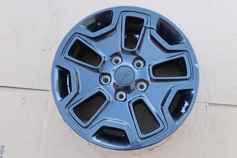 2011-2017 JEEP WRANGLER WHEEL RIM 17X7.5 R17 NEWER STYLE BLACK OEM