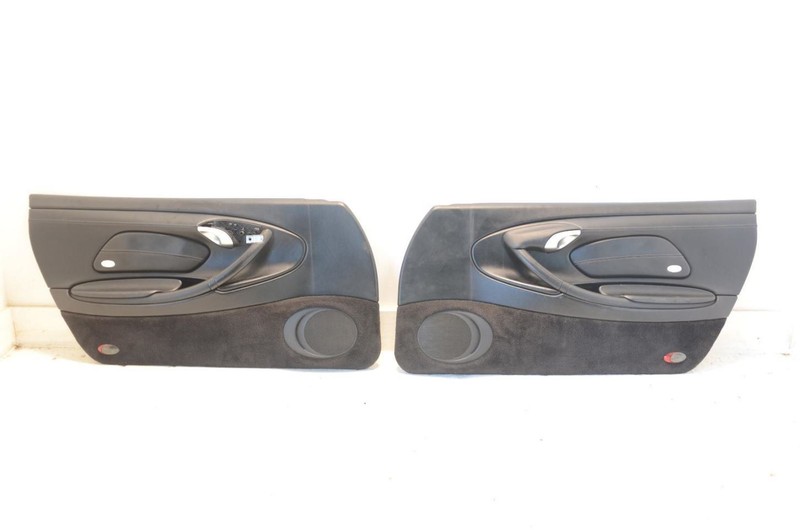 97-04 Porsche Boxster 2.7L Black Driver and Passenger Front Door Trim Panel