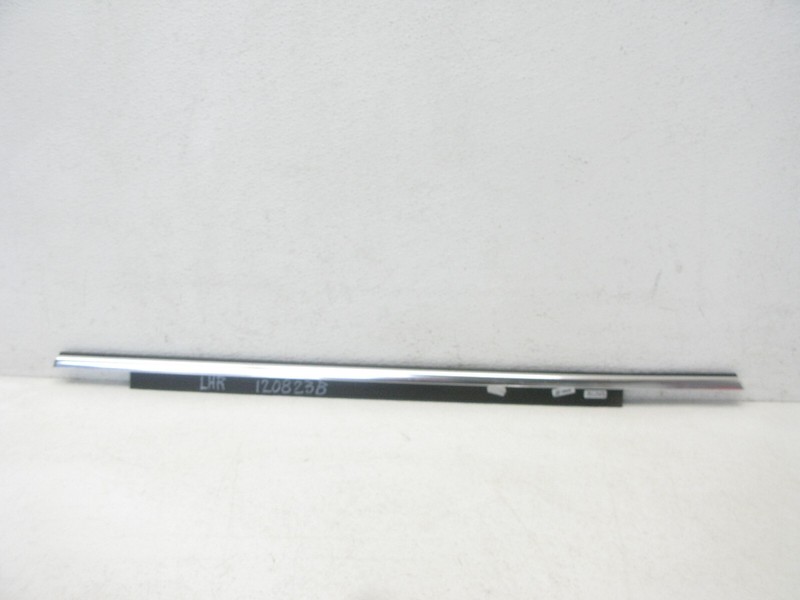 12-18 AUDI C7 A6 S6 EXTERIOR DOOR TRIM BELT MOLDING REAR LEFT OEM 120823B
