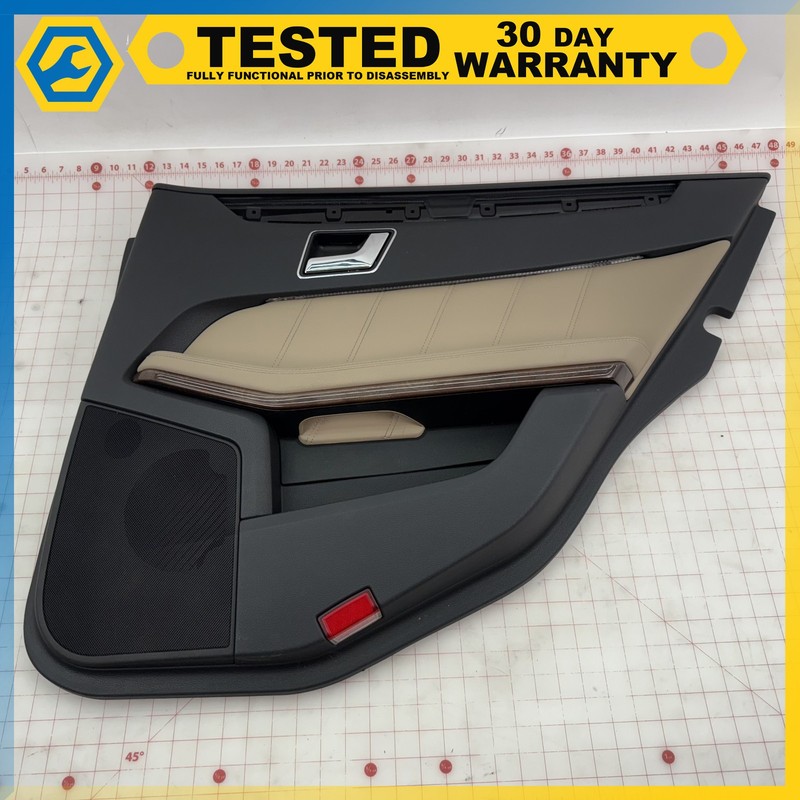 10-13 Mercedes E-Class W212 REAR RIGHT INTERIOR DOOR PANEL TRIM OEM