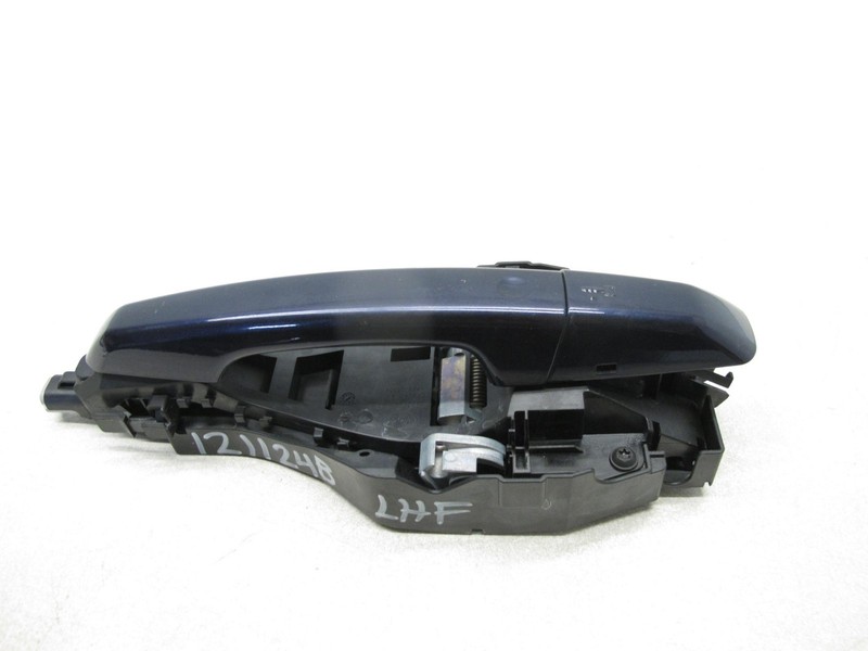 16-17 JAGUAR X260 XF 18-23 E-PACE DOOR HANDLE EXTERIOR KEY FRONT LEFT OEM 121124