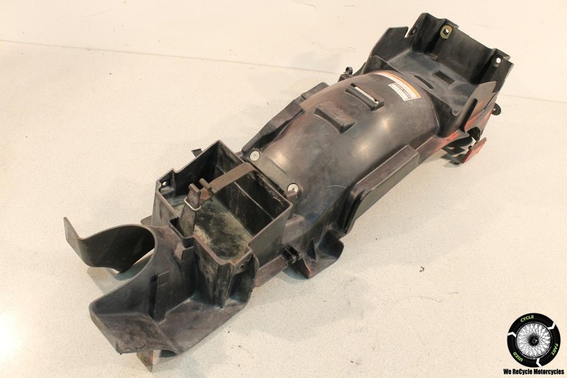 1992 Yamaha Xj600s Rear Back Fender Mud Guard Inner Battery Tray XJ 600 S 92