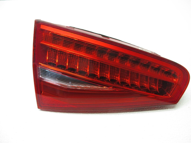 13-16 AUDI B8 A4 S4 SEDAN REAR LEFT DRIVER TRUNK MOUNTED TAIL LIGHT LED 013024D