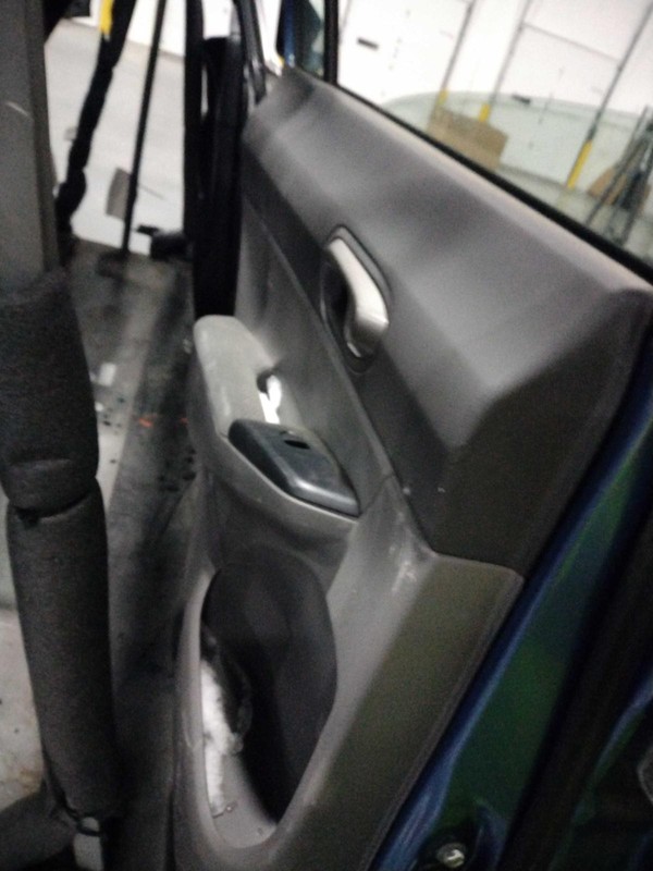 2010 Honda Civic Blue Left Rear Door 416044 Used 168K Miles OEM Quality