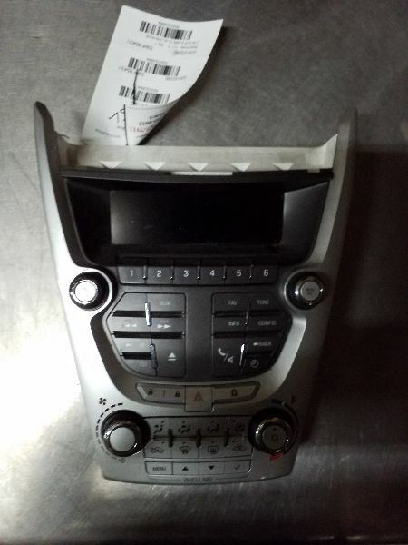 Audio Equipment Radio Control Panel AM-FM-XM-CD-MP3 Fits 10-11 EQUINOX 193864