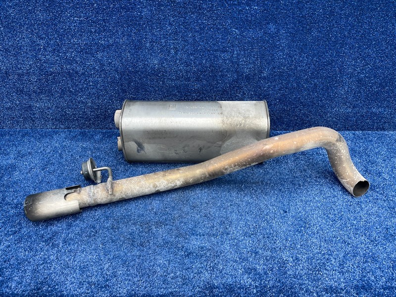 2016–2019 BUICK CASCADA Rear Exhaust Muffler & Pipe Assembly OEM 13424996