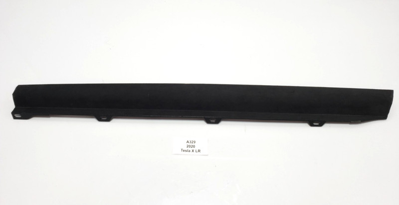 ✅16-20 OEM Tesla Model X Rear Right Passenger Side Falcon Door Middle Trim Black