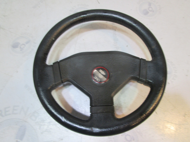 1993 Sunbird Eurosport OMC Quiet Rider 3 Spoke Marine Boat Steering Wheel 13"