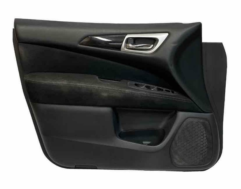 Nissan Pathfinder door panel trim 13 to 16 front left side assy 809A13KA0A black
