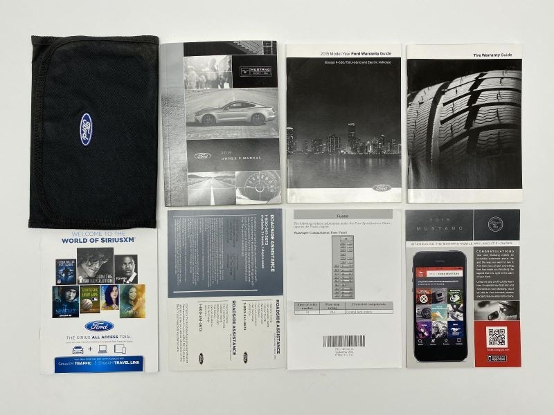Owners Manual 2015 Ford Mustang 82066