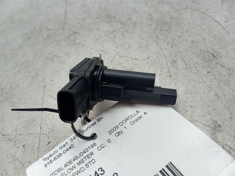 09 10 11 12 13 14 15 16 17 18 19 TOYOTA COROLLA STD 1.8L AIR FLOW METER