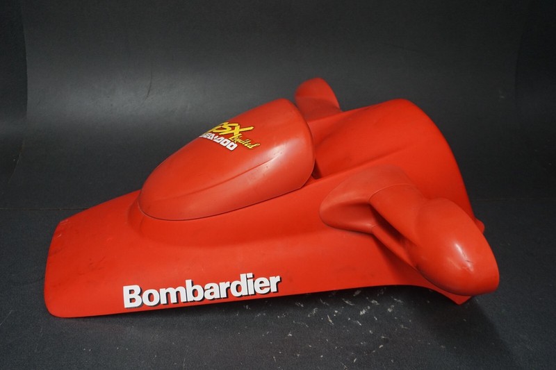 1998 GSX Limited Sea-Doo OEM (RED) Front Storage Hood Cover Ass'y w/ Mirrors