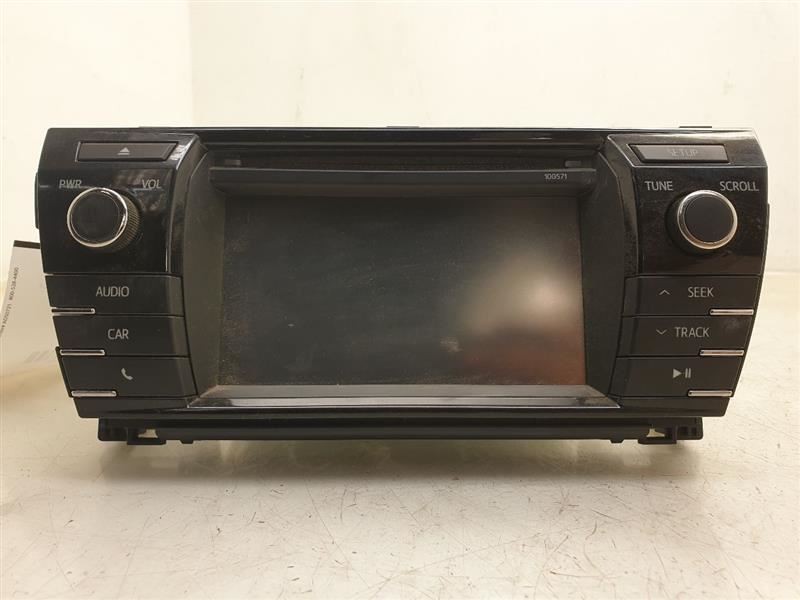 14-16 TOYOTA COROLLA RADIO AUDIO DISPLAY SCREEN ASSEMBLY
