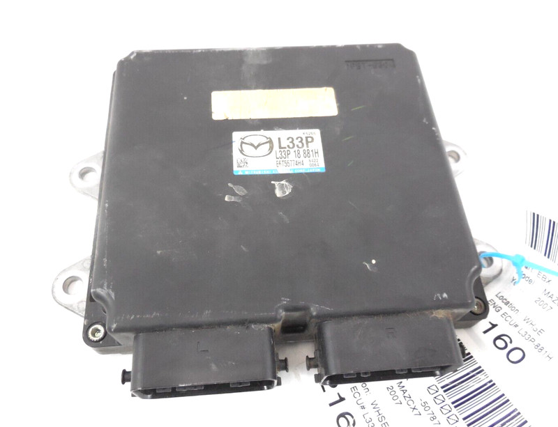2007 07 Mazda CX-7 AWD Engine Control Module Federal Emissions OEM L33P18881H