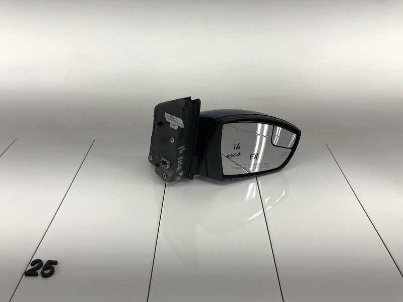 13-16 FORD ESCAPE FRONT RIGHT PASSENGER SIDE EXTERIOR MIRROR DEEP BLUE OEM