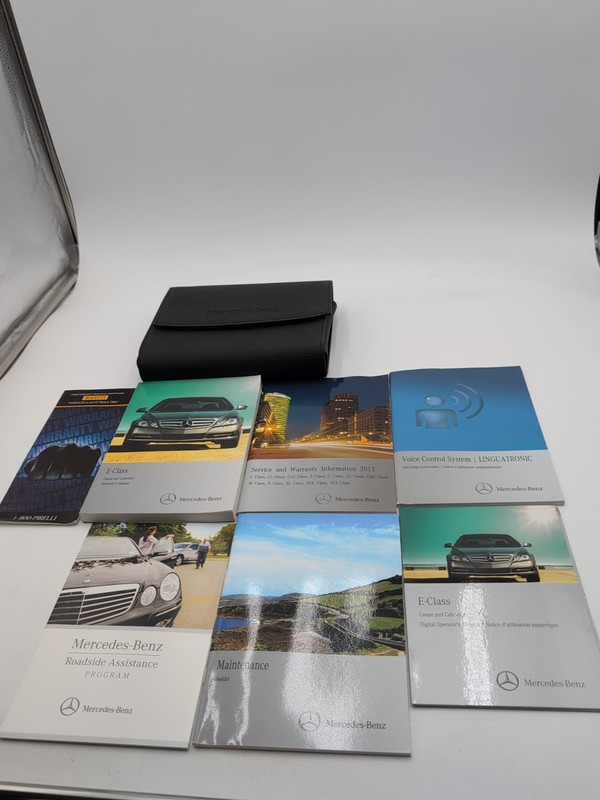 2013 Mercedes Benz E-Class Coupe / Cabriolet Owners ManualCase OEM CD Voice