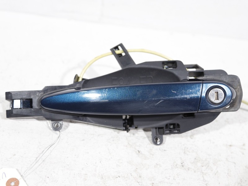 2012-2015 BMW X1 E84 FRONT LEFT DRIVER EXTERIOR DOOR HANDLE BLUE B38 OEM 🚗