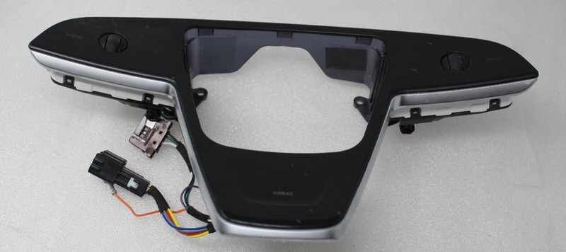 21-24 Tesla Model S X OEM Yoke Cover & Sound bottom Steering Wheel 1931716-00-B