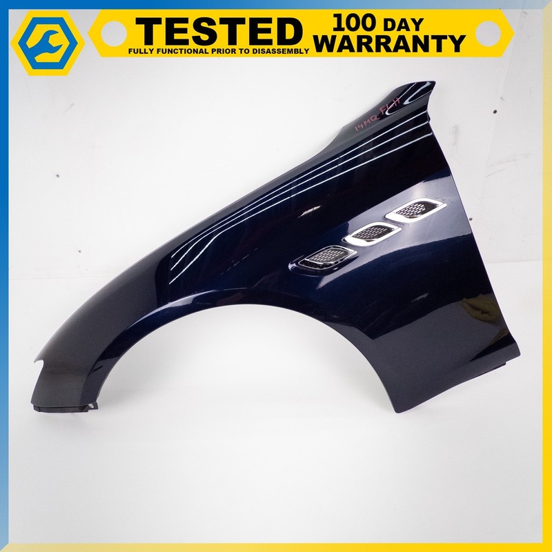 14-19 MASERATI QUATTROPORTE FRONT LEFT DRIVER SIDE FENDER ASSEMBLY BLUE OEM