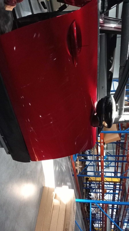 2023 Mazda CX-30 Right Door Mirror Assembly Red OEM 719337 Used 14K Miles