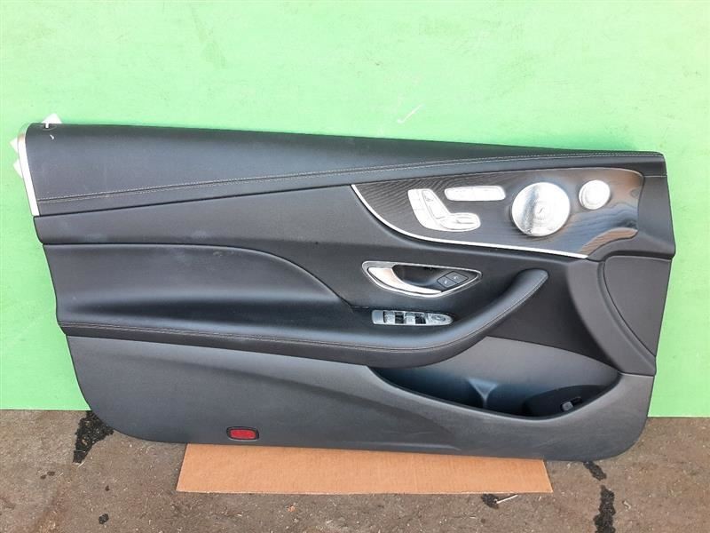 Mercedes 238 E300 E400 E450 Coupe Left Front Door Panel Trim Cover Card Black