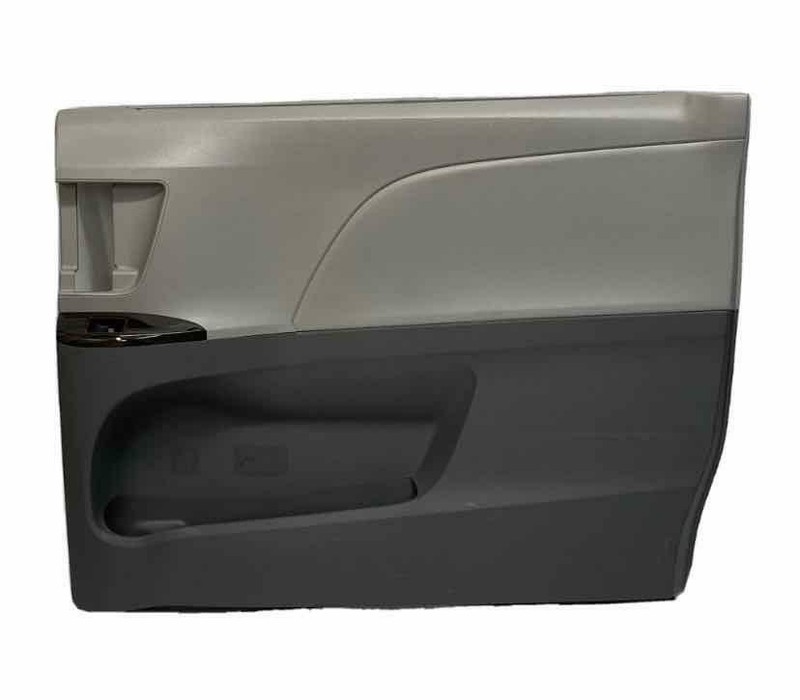 2014 2016 TOYOTA SIENNA REAR RIGHT SIDE DOOR TRIM PANEL GRAY ASSY OEM 6706308220