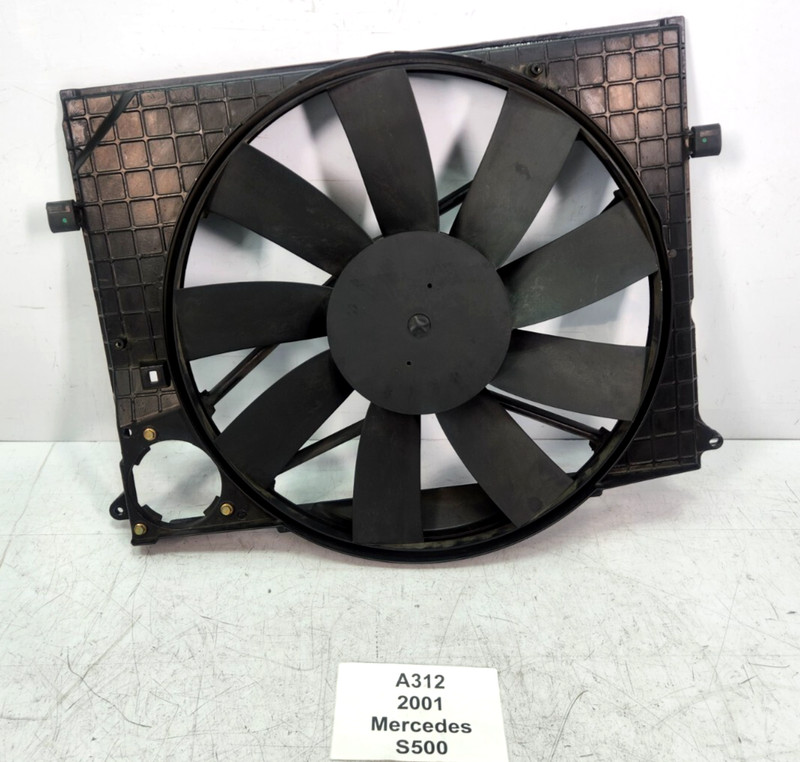 ✅ 00-02 OEM Mercedes W220 S500 CL500 Engine Cooling Fan Shroud