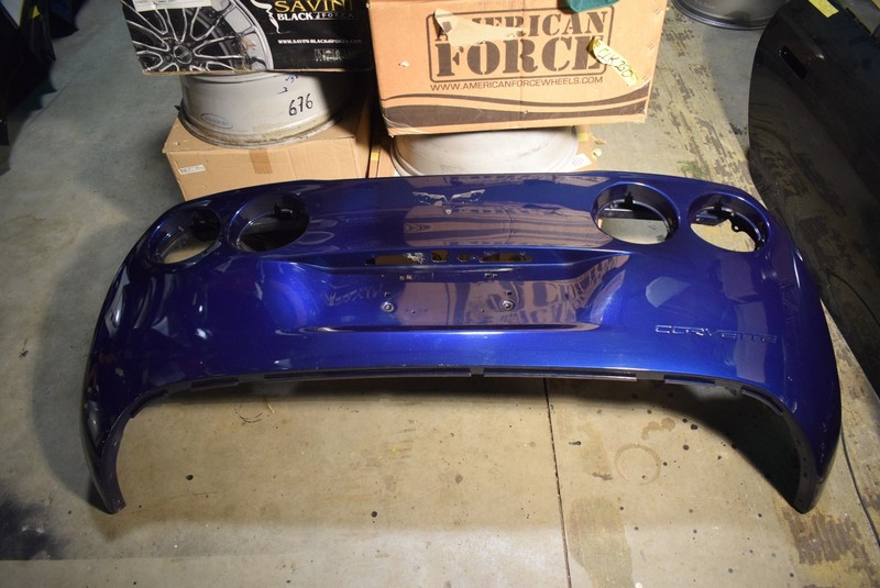 2005-2011 CHEVROLET CORVETTE C6 REAR BUMPER FASCIA COVER 15782910 OEM