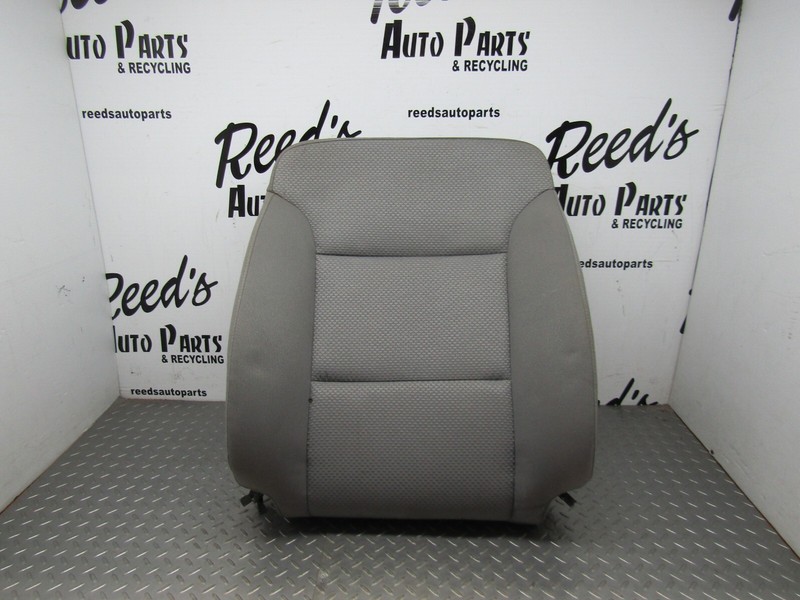 14-18 Sierra Silverado Seat Cover Back Cushion Cloth Right Passenger Upper Grey