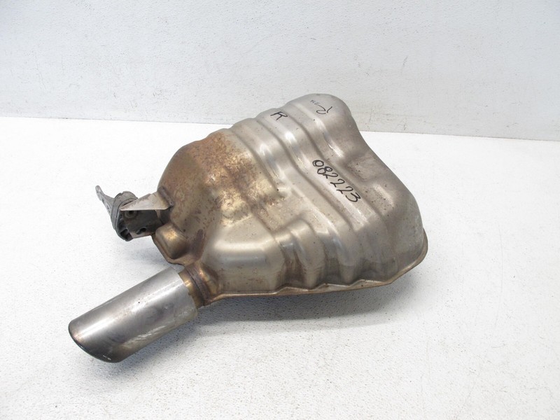 09-12 AUDI 8R Q5 FULL SECTION EXHAUST PIPE MUFFLER REAR RIGHT OEM 082223