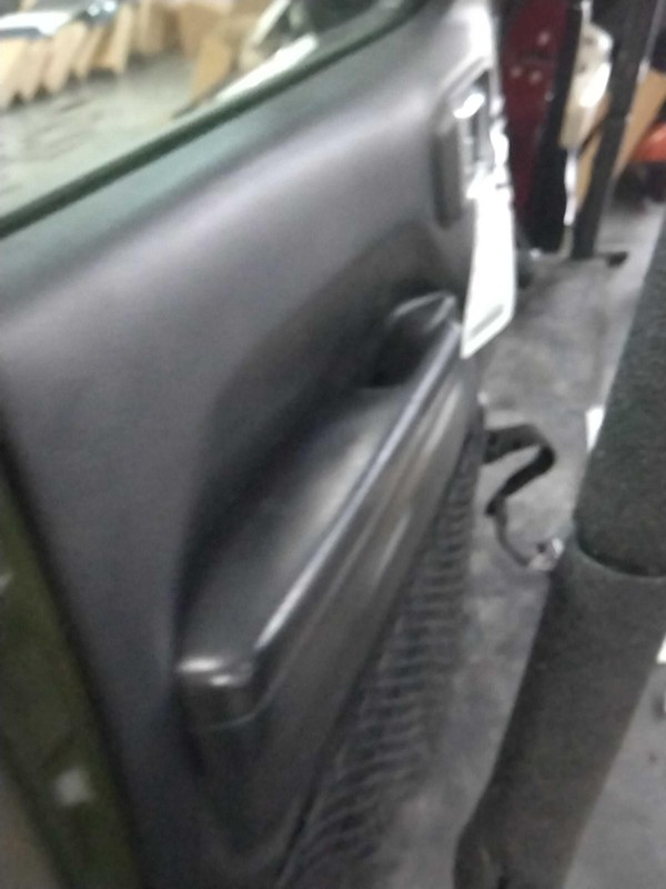 2020 Jeep Wrangler Left Front Door Green OEM Used 681644 96K Miles