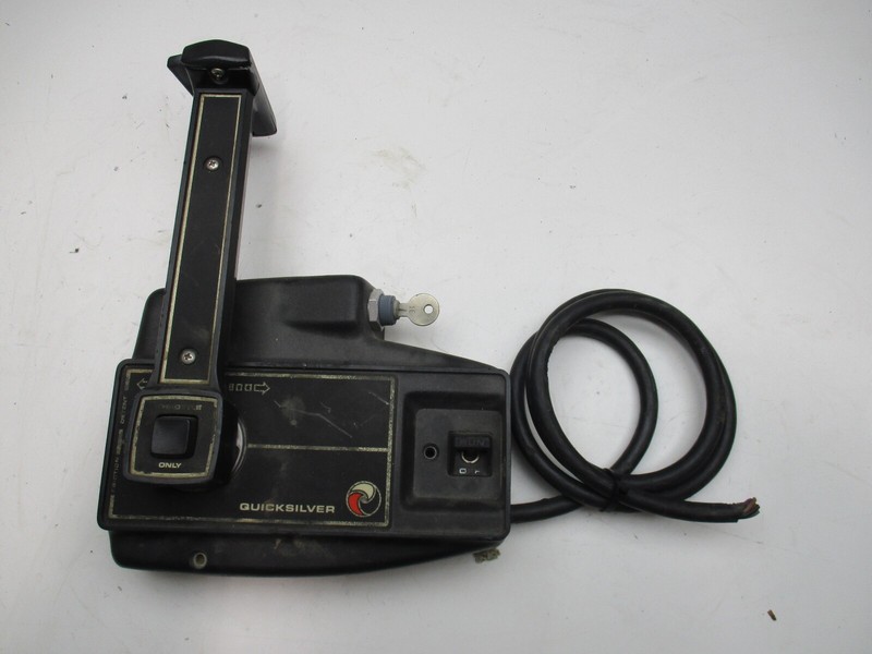 87729A15 QuickSilver Outboard Side Mount Electric Start Non-Trim Remote Control